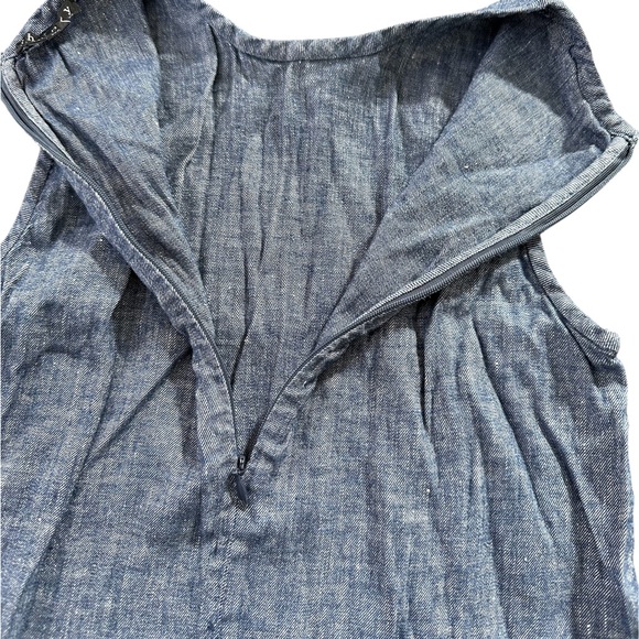 Theory Sleeveless Midi Shirt Dress Size 00 with extra stretch #43 - Picture 2 of 5